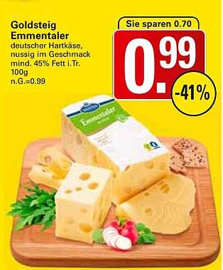 Goldsteig Emmentaler - 100 g