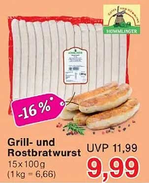 Grill- und Rostbratwurst