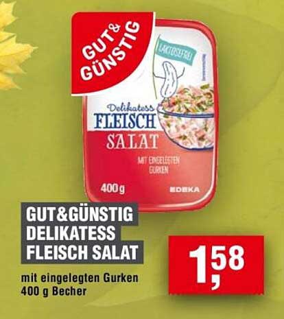 Gut&Günstig Delikatess Fleischsalat 400 g