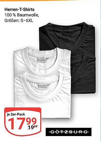 Herren-T-Shirts 2er-Pack von Götzburg