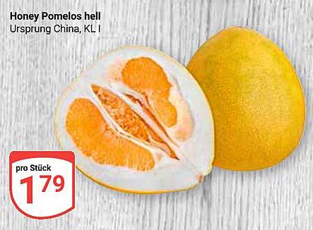 Honey Pomelos hell - Ursprung China, KL I