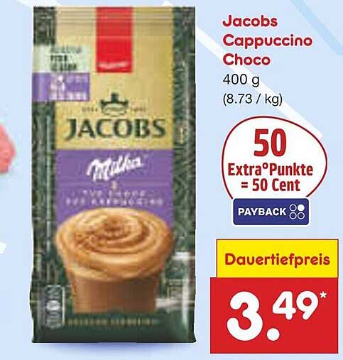Jacobs Cappuccino Choco 400 g