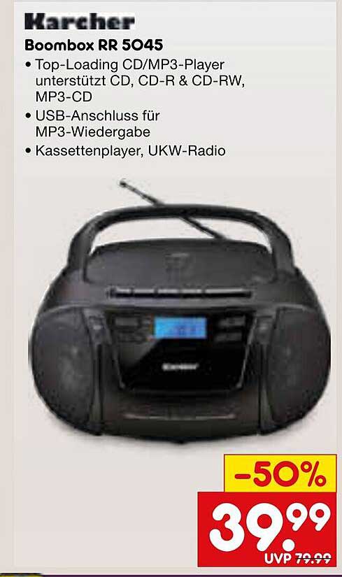 Kärcher Boombox RR 5045