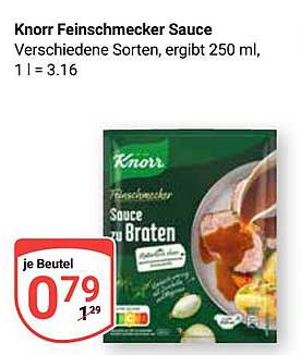 Knorr Feinschmecker Sauce - Sauce zu Braten