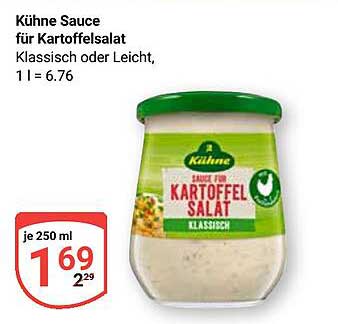 Kühle Sauce für Kartoffelsalat - Klassisch oder Leicht