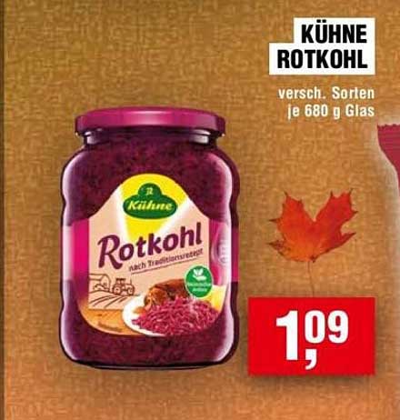 KÜHNE ROTKOHLDAS nach Traditionsrezept – 680 g Glas