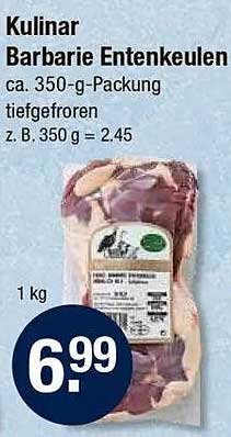Kulinar Barbarie Entenkeulen ca. 350-g-Packung tiefgefroren