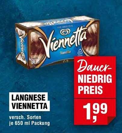 Langnese Viennetta - Verschiedene Sorten je 650 ml Packung