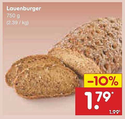 Lauenburger - 750 g zum Sonderpreis