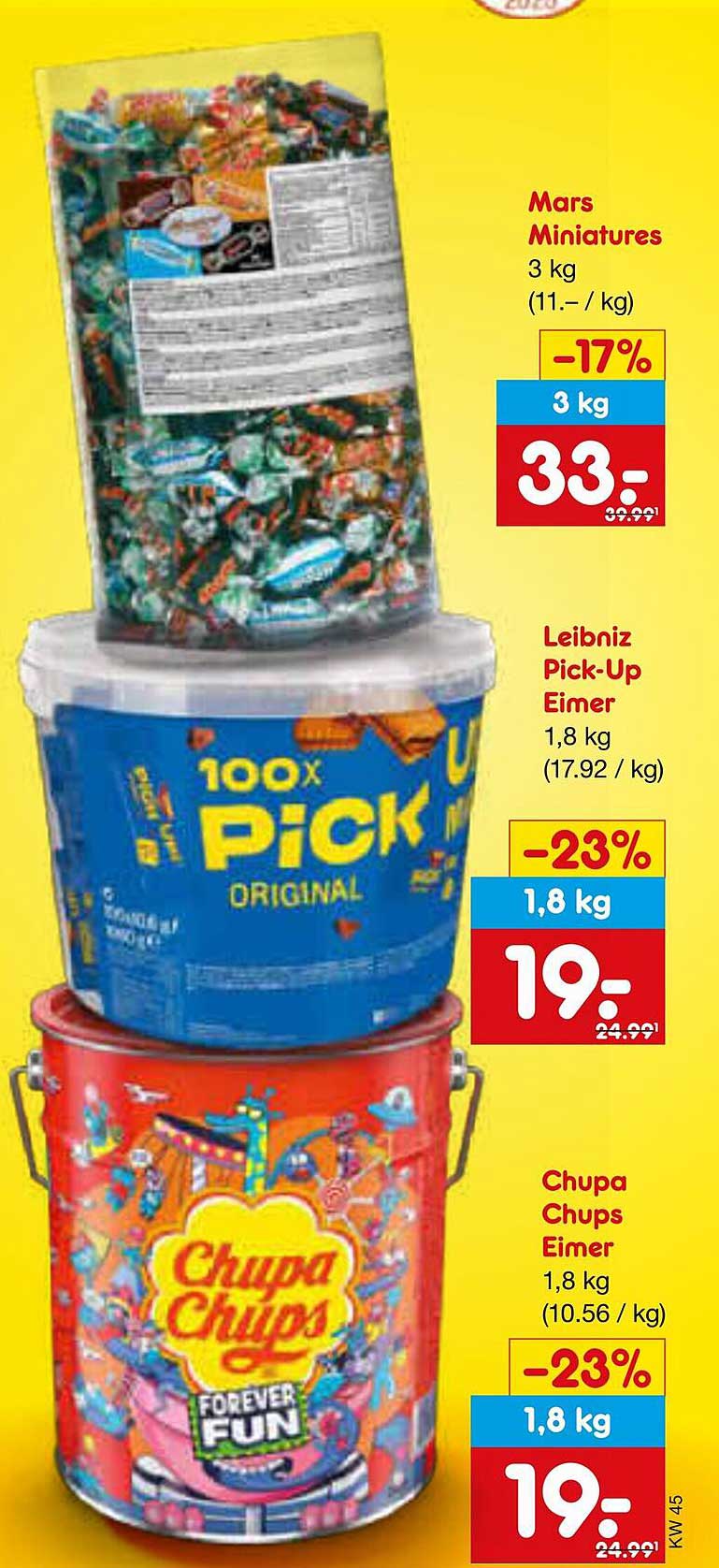 Leibniz Pick-Up Eimer 1,8 kg