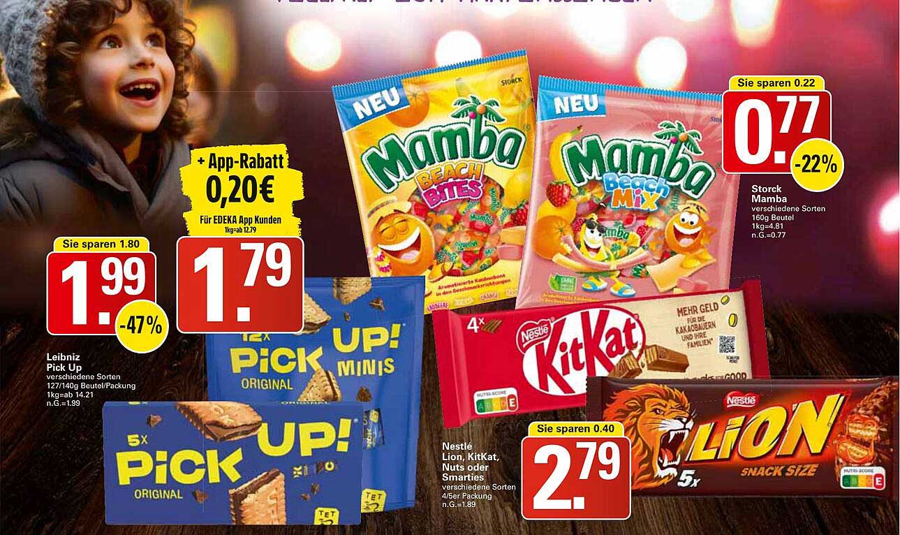 Leibniz Pick Up! verschiedene Sorten