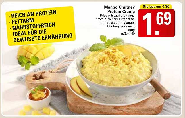 Mango Chutney Protein Creme