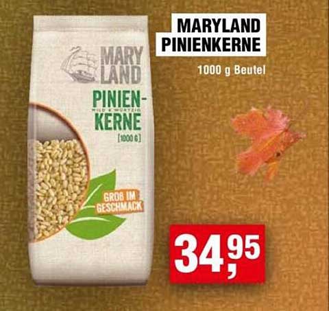 MARYLAND PINIENKERNE 1000 g Beutel