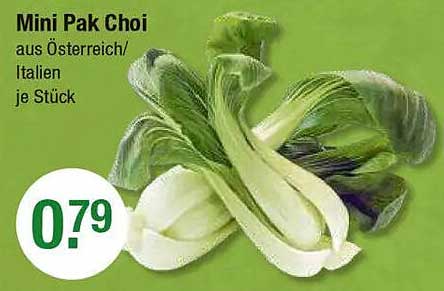 Mini Pak Choi aus Österreich/Italien je Stück