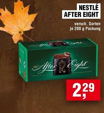 NESTLÉ AFTER EIGHT - versch. Sorten, je 200 g Packung