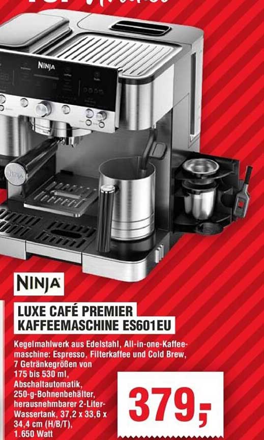 Ninja Luxe Café Premier Kaffeemaschine ES601EU