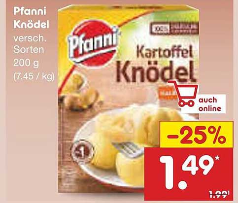 Pfanni Kartoffel Knödel 200 g