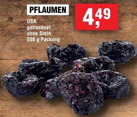PFAULMEN USA getrocknet ohne Stein 500 g