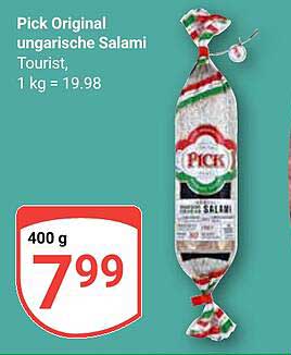 Pick Original ungarische Salami Tourist 400 g