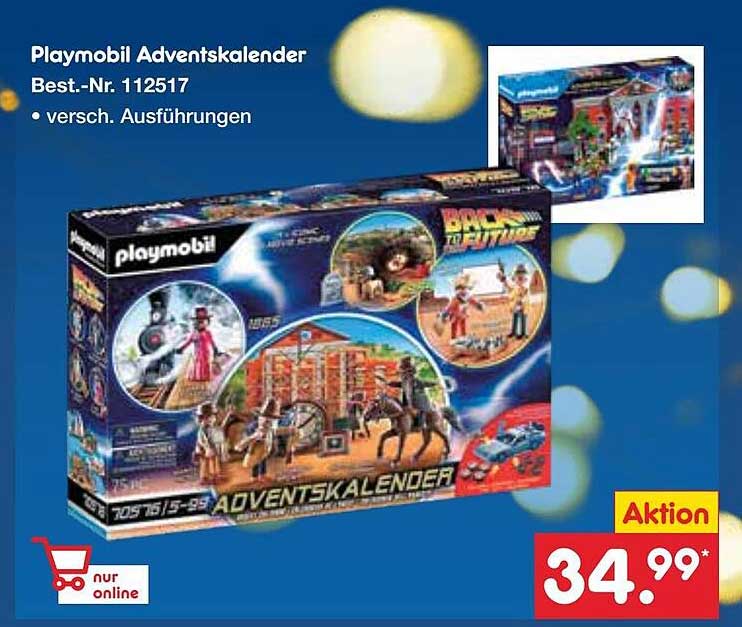 Playmobil Adventskalender - Back to the Future