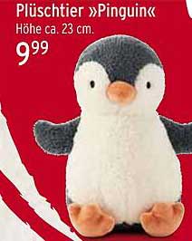 Plüschtier »Pinguin« Höhe ca. 23 cm