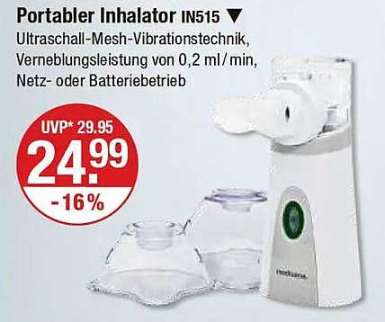 Portabler Inhalator IN515