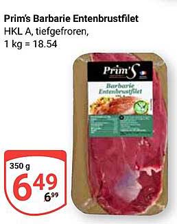 Prim's Barbarie Entenbrustfilet