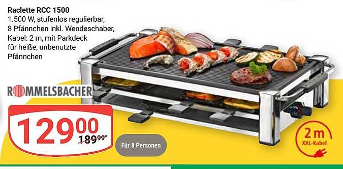 Raclette RCC 1500
