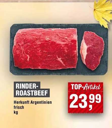 Rinder-Roastbeef frisch aus Argentinien