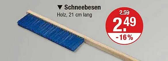 Schneebesen – Holz, 21 cm lang