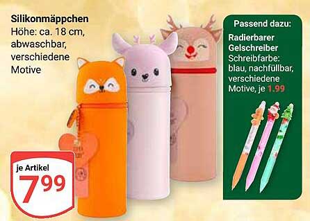 Silikonmäppchen - Abwaschbar und mit verschiedenen Motiven