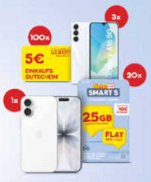 SMART S Tarif mit 25GB und Smartphone-Angebot