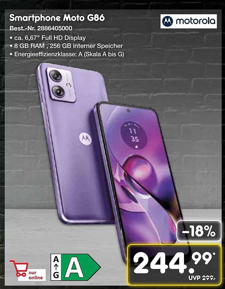 Smartphone Moto G86