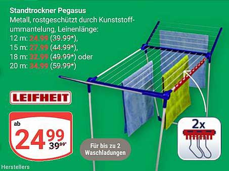Standtrockner Pegasus von Leifheit