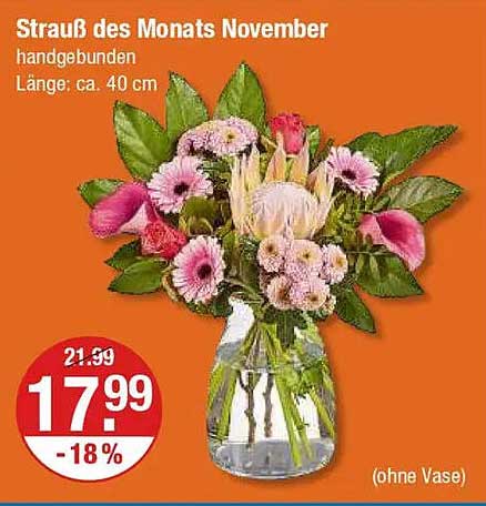 Strauß des Monats November