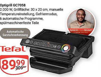 Tefal Optigrill GC7058 - Perfekte Grillresultate