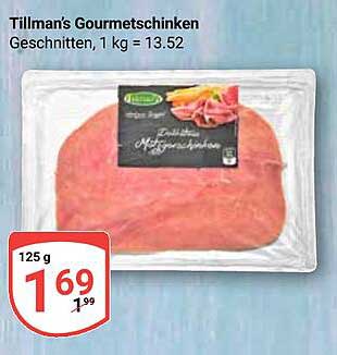 Tillman’s Gourmet-Schinken, geschnitten