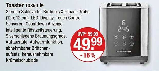 Toaster T0850