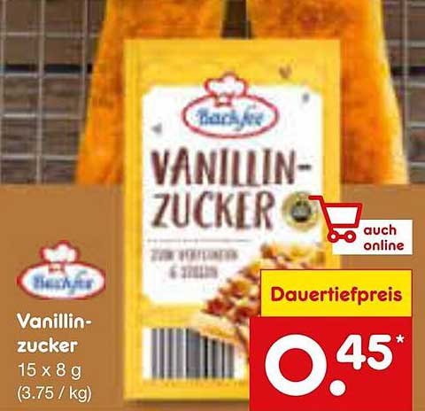 Vanillin-Zucker 15 x 8 g