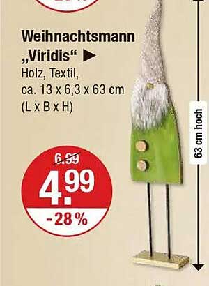 Weihnachtsmann „Viridis“