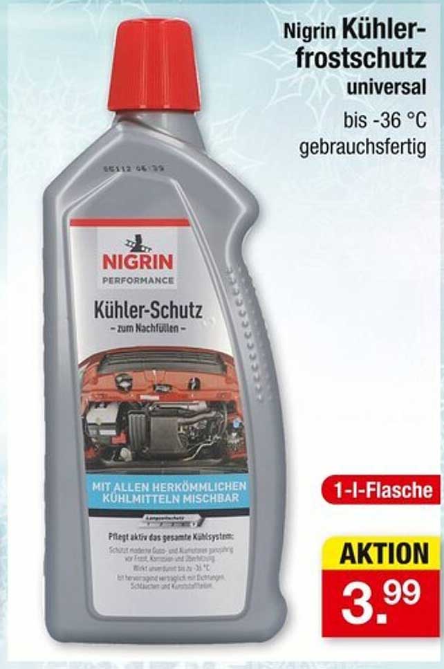 Nigrin Kühlerfrostschutz universal bis -36 °C