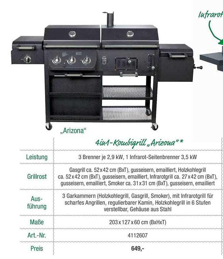 4-in-1-Koubigrill „Arizona“