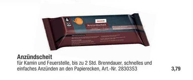 Anzünder-Scheit