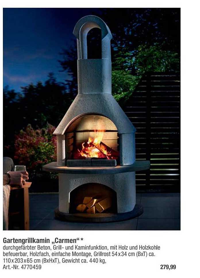 Gartengrillkamin „Carmen“ *