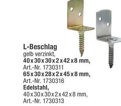 L-Beschlag