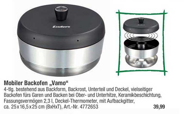 Mobiler Backofen „Vamo“