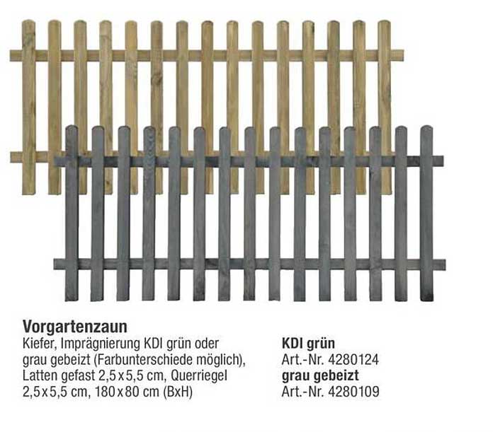 Vorgartenzaun
