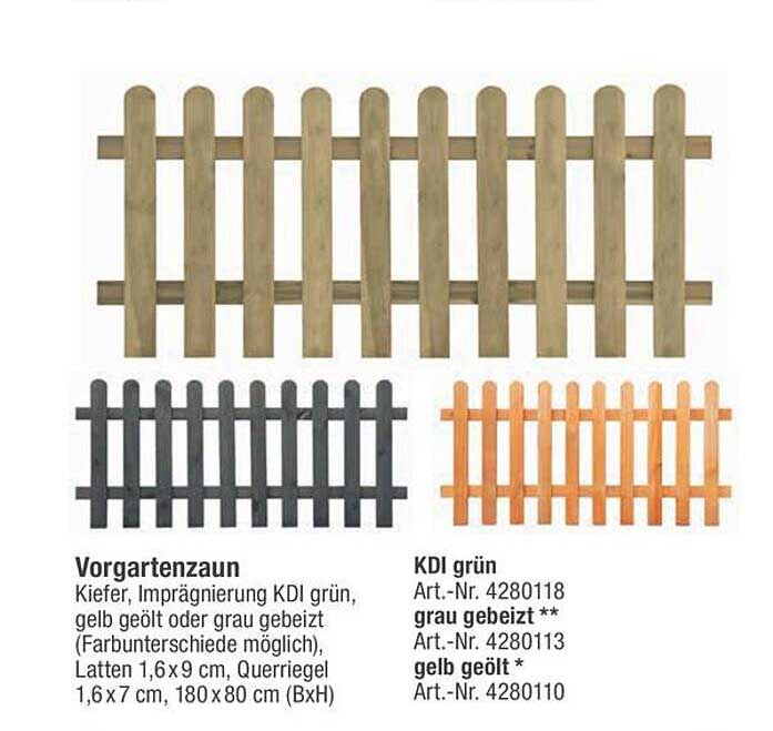 Vorgartenzaun