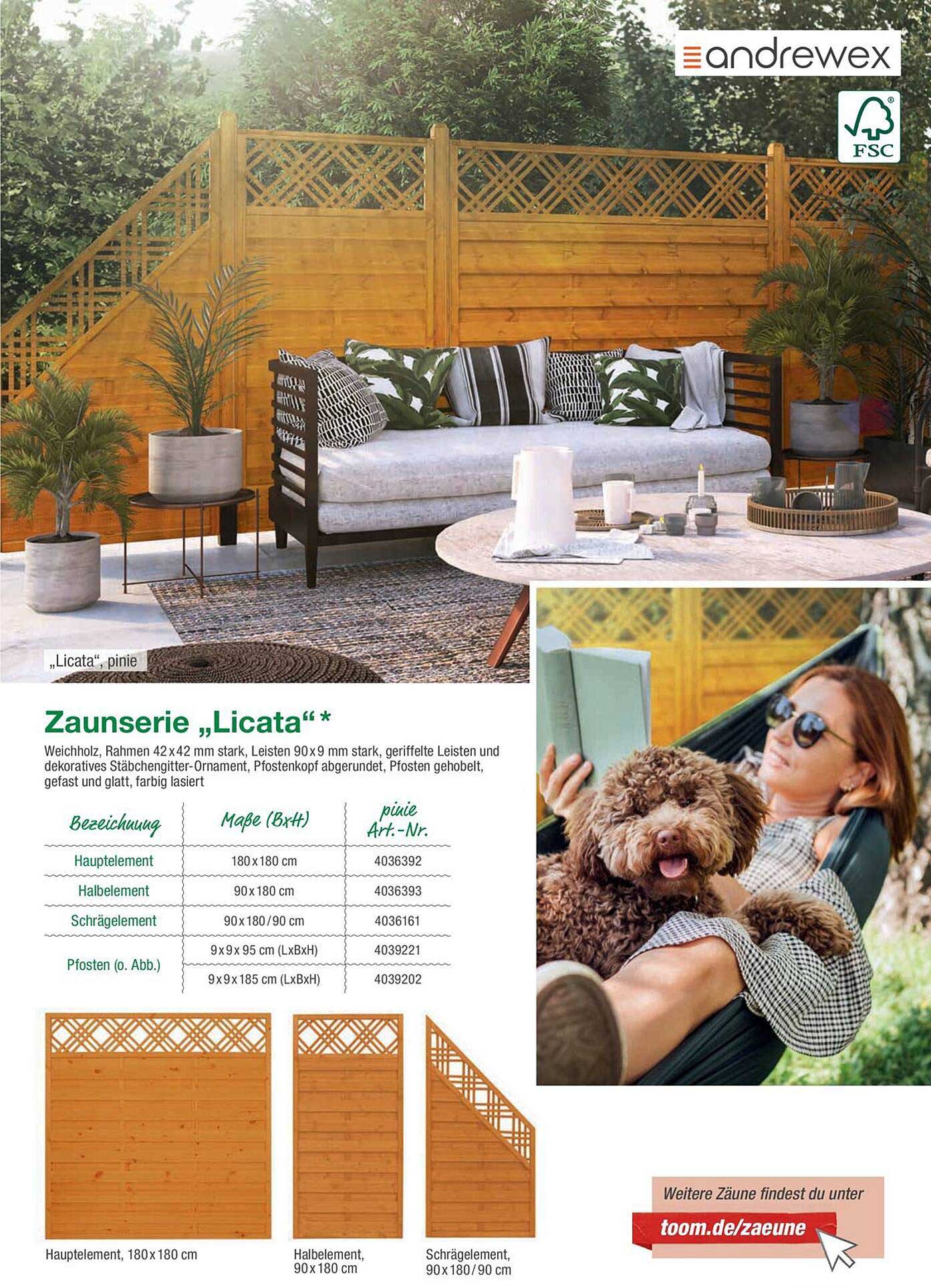 Zaunserie „Licata“