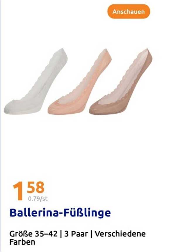Ballerina-Füßlinge